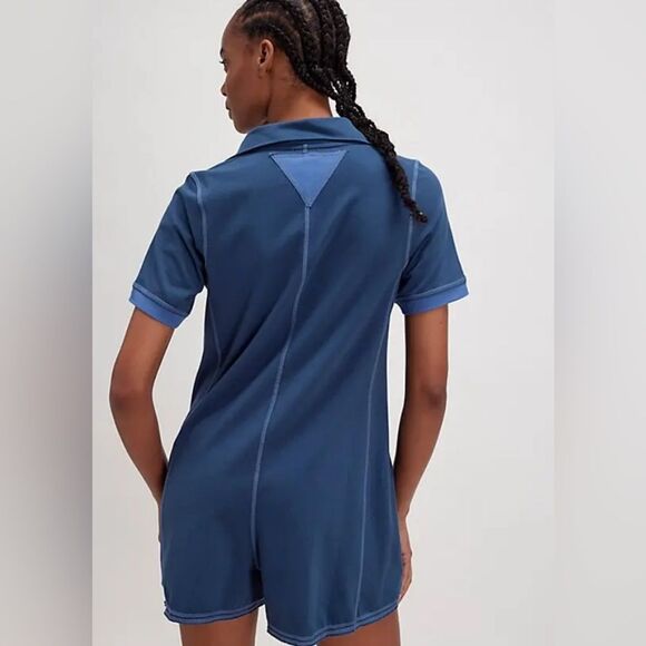 Intimately free people women’s xl smooth sailing lounge romper button front - Picture 7 of 7